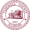 Official seal of Tazewell County