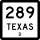 Business&nbsp;State Highway 289-D marker