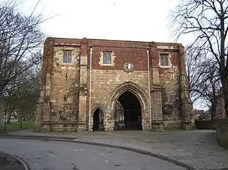 View of the museum building