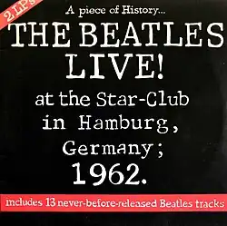 A simple black cover with the album title written on it in a typewriter-style monotype face