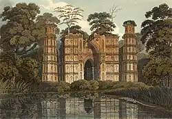 Dakhil Darwaza painted by Henry Gordon Creighton in 1817 AD