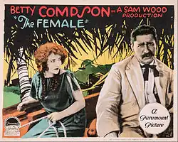 Lobby card for The Female