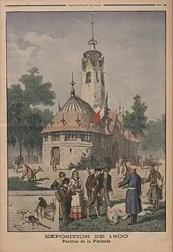 Drawing featured in the Le Petit Journal