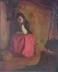 The Kettle Watch, 1904. Private collection. Also called Cinderella[70] Entry to Beaux Arts Salon in 1905.[71]