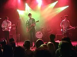 The Morning Benders (now POP ETC) performing at Toronto's Mod Club Theatre in 2010