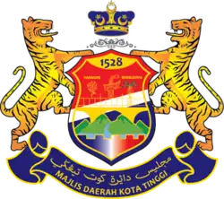 Coat of arms of Kota Tinggi