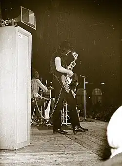 McCracken performing with Taste in 1970.