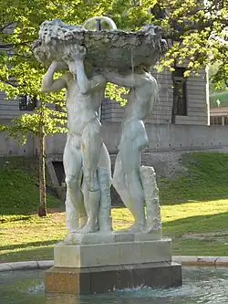 The Three Graces (1931) by Gertrude Vanderbilt Whitney, McGill University Downtown Campus, Montreal, Quebec, Canada