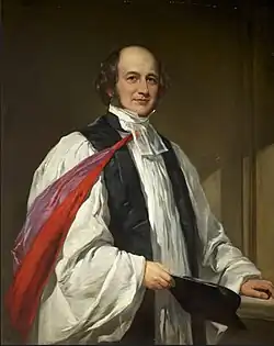 The Very Reverend Gilbert Elliot (1800–1891), Dean of Bristol (1850–1891) painted by James Curnock