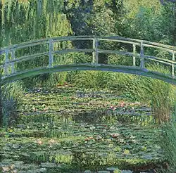Water Lilies and the Japanese Bridge, 1897–1899, Princeton University Art Museum