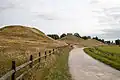 Royal burial mounds at Gamla Uppsala, Sweden, 5th-6th century