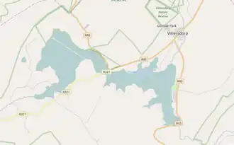 Location of the dam