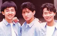 From left to right: Alec Su, Nicky Wu, Julian Chen