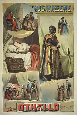 Image 150Othello theatrical poster, by the W.J. Morgan & Co. (from Wikipedia:Featured pictures/Culture, entertainment, and lifestyle/Theatre)