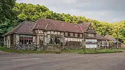 The entrance hall of Reinhardsbrunn-Friedrichroda station