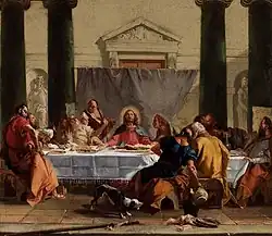 Last Supper by Tiepolo, c. 1760