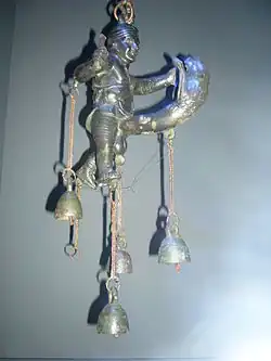 A tintinnabulum from Herculaneum (Italy), with the phallus as a beast which the human male engages in combat.