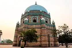 Tomb of Shah Rukn-e-Alam in Multan (circa 1335–1340), built under the Tughluq dynasty[279]