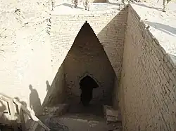 A tomb as restored as of 2007.