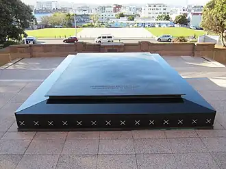The Tomb of the Unknown Warrior (2004) at the National War Memorial in Wellington
