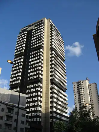 BBVA Provincial headquarters in Caracas.
