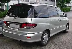 Facelift Previa (Europe)