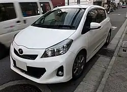 Pre-facelift: Vitz RS 5-door (Japan)