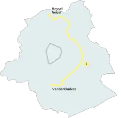 Map of route 7.