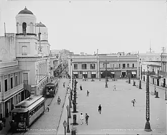 Plaza de Armas in 1902.