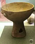 Pedestal bowl