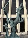 Tree Children sculpture in Winnipeg, Manitoba