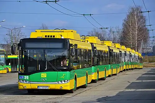 Solaris Trollino 12 3rd generation in Tychy