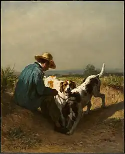 The Gamekeeper, 1850s, Clark Art Institute, Williamstown