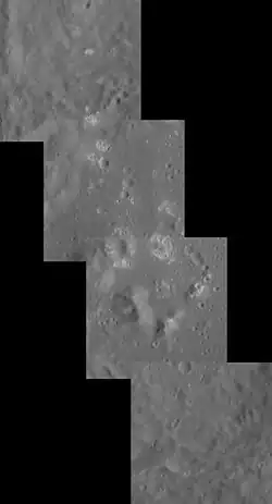Hollows were imaged in detail in Truffaut crater
