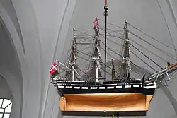 Votive ship Louise Augusta