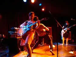 Tuscadero playing a reunion show in 2010