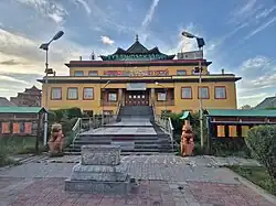 Tuvdenpeljeelin Monastery, a modern monastery of Mongolian Buddhist astrology in Ulaanbaatar