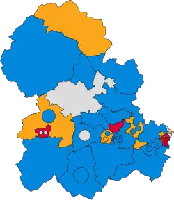 2003 results map
