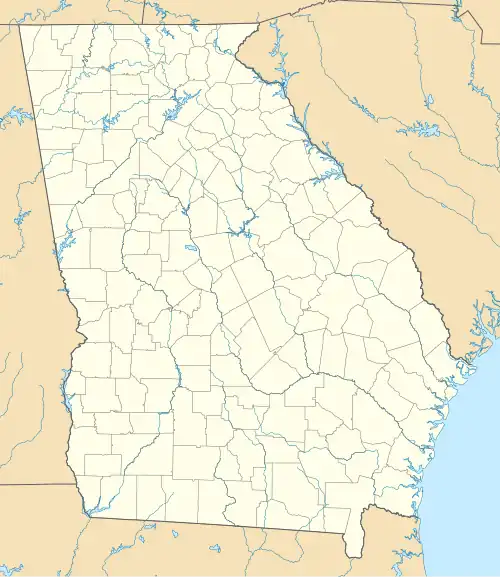 CSS Georgia (1863) is located in Georgia