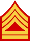 Technical sergeant insignia, U.S. Marine Corps (1941–1946)