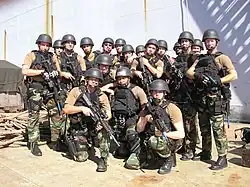 US Navy VBSS Team assigned to the USS&nbsp;Gary&nbsp;(FFG-51) training at Naval Station Pearl Harbor.