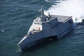 USS&nbsp;Tulsa&nbsp;(LCS-16), an Independence-class littoral combat ship