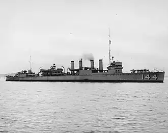 USS Upshur (DD-144) Commanding Officer (CO) 1930–31