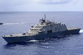 USS&nbsp;Wichita&nbsp;(LCS-13), a Freedom-class littoral combat ship