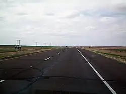 US 287 in North Texas.