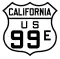 U.S. Route 99E marker