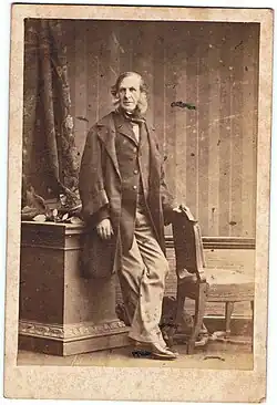 In 1861, aged about 48