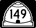 State Route 149 marker