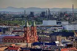 Skyline of Ostrava