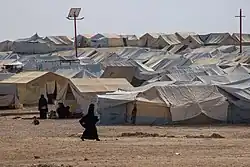 The camp in October 2019